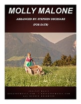 Molly Malone SATB choral sheet music cover